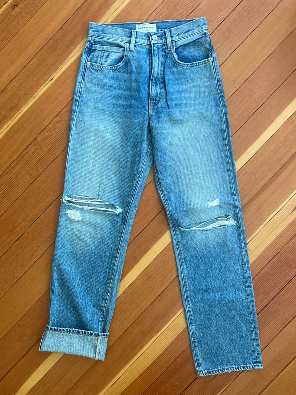 SLVRLAKE London High-Rise Straight Leg Jeans - Size 26